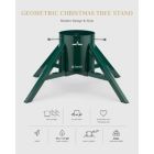 Alternate image 2 for Tree Nest Stand Base Modern Design for 10ft Christmas Tree Steel Stagle Decor Large, Green