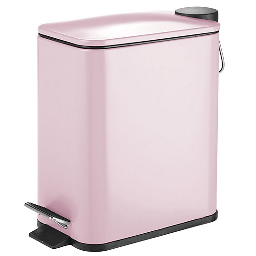 mDesign Small Step Trash Can 5L Garbage Bin Removable Liner Bucket 