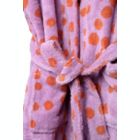 Alternate image 1 for Ninety Six Purple Velour Fabric Bathrobe