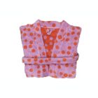 Alternate image 3 for Ninety Six Purple Velour Fabric Bathrobe