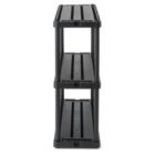 Alternate image 1 for Gracious Living Shelf Knect-A-Shelf Solid Light Duty Storage Unit, Black