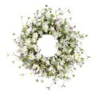 Alternate image 0 for Melrose Decorative Daisy Wreath 23"D Polyester