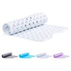 Alternate image 0 for Nonslip Bath Mat With Suction Cups  White 100x40cm40x16in Extra Long