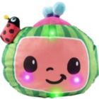 Alternate image 0 for Jazwares CoComelon Night Time Glow Melon 8" Plush Stuffed Animal Toy - Lights & Sounds - Officially Licensed - for Ages 18 Months and up