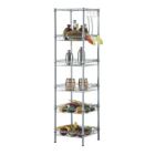 Alternate image 0 for Inq Boutique Concise 6 Layers Carbon Steel & PP Storage Rack Silver Gray  YJ