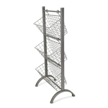Cheungs Decorative 3 Tier Metal Basket Storage. View a larger version of this product image.