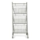 Alternate image 2 for Cheungs Decorative 3 Tier Metal Basket Storage