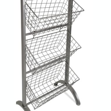 Cheungs Decorative 3 Tier Metal Basket Storage. View a larger version of this product image.