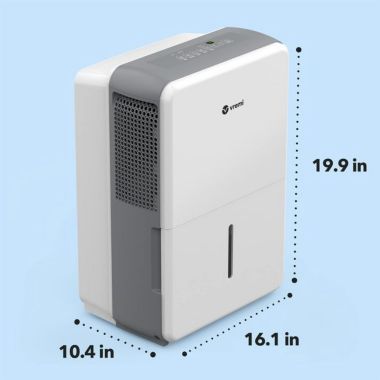 Vremi 22 Pint 1,500 Sq. Ft. Medium Room Dehumidifier. View a larger version of this product image.