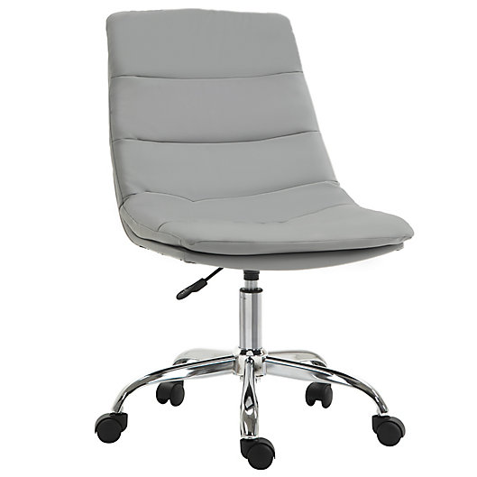 Ergonomic Mid Back Office Chair w/ Adjustable Height Desk Computer Task Chair 