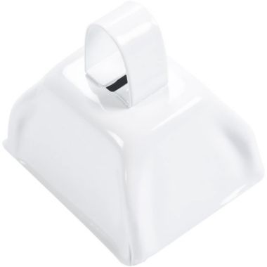 Blue Panda Cow Bell Set - 12-Count Loud Bells with Handles, Cowbells, Noisemaker Call Bells for Football Games, Weddings, Classroom Use, White- 3 x 2.8 x 2.49 inches. View a larger version of this product image.