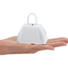 Alternate image 3 for Blue Panda Cow Bell Set - 12-Count Loud Bells with Handles, Cowbells, Noisemaker Call Bells for Football Games, Weddings, Classroom Use, White- 3 x 2.8 x 2.49 inches