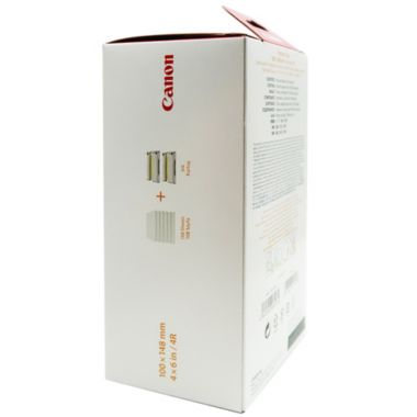 Canon RP-108 High-Capacity Color Ink and Paper Set for SELPHY CP1000 CP1200 CP1300 CP910 CP820 Printers. View a larger version of this product image.