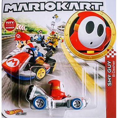 Hot Wheels Mario Kart Shy Guy Diecast Car [B-Dasher]. View a larger version of this product image.