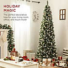 Alternate image 1 for Best Choice Products 6ft Pre-Decorated Pre-Lit Pencil Christmas Tree