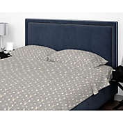 Cotton House - Flannel Sheet Set, 100% Mercerized Cotton, Twin Size, Deers Design