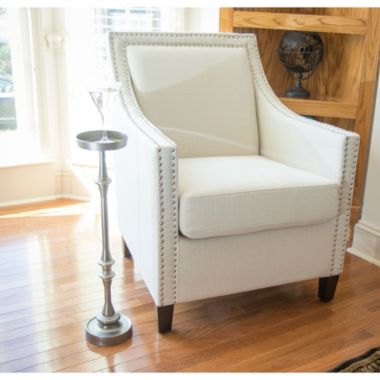 Contemporary Home Living 25.75" Vibrant Unique New Ridge Home Goods Martini Side Table. View a larger version of this product image.