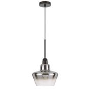 Cal Lighting 40W Brockton Glass Pendant Light