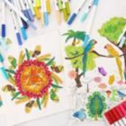 Alternate image 3 for AGPtEK 100 Colors Dual Tip Brush Marker Pens with 0.4 Fine Tip