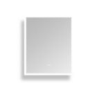 Alternate image 0 for Vyaya Huron 24.02 in. W x 30 in. H Rectangular Frameless Anti-Fog Wall Bathroom LED Vanity Mirror in Silver