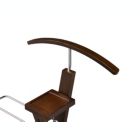 Alternate image 1 for Proman Products Modern Decorative Valet Stand with Bend Wood Hanger - Brown