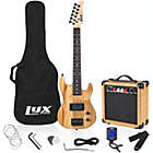 Alternate image 0 for LyxPro 30 Inch Electric Guitar and Starter Kit for Kids with 3/4 Size Beginner&#39;s Guitar, Amp, Six Strings, Two Picks, Shoulder Strap, Digital Clip On Tuner, Guitar Cable and Soft Case Gig Bag