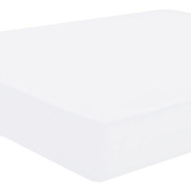 PiccoCasa 14" Deep Pocket Waterproof Mattress Fitted Sheet, Solid 100% Microfiber Matte Surface with TPU Membrane Pocket Bed Sheet, Soft and Breathable Bed Fitted Sheet, White Queen. View a larger version of this product image.