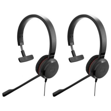Jabra Evolve 20SE MS Mono (2-Pack) MS Mono Headset. View a larger version of this product image.