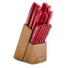 Alternate image 0 for Oster Evansville 14 Piece Stainless Steel Cutlery Set with Red Handles