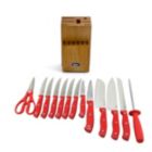 Alternate image 2 for Oster Evansville 14 Piece Stainless Steel Cutlery Set with Red Handles