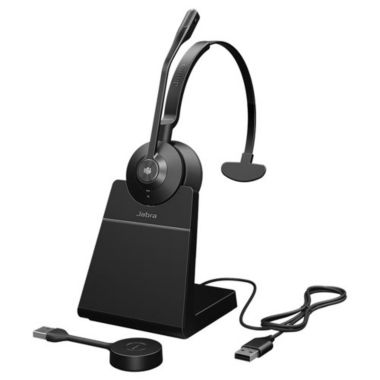 Jabra Engage 55 MS Mono USB-A with Charging Stand Engage 55 Mono. View a larger version of this product image.