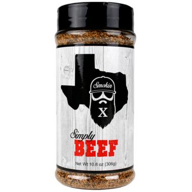 Smokin X Simply Beef 10.8 Oz. Steak Brisket Seasoning Rub Championship Blend. View a larger version of this product image.
