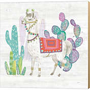 Great Art Now Lovely Llamas V by Mary Urban 12-Inch x 12-Inch Canvas Wall Art