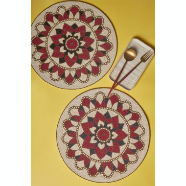 GAURI KOHLI Claremont Beaded Placemats, Set of 2. View a larger version of this product image.