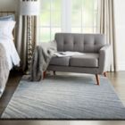 Alternate image 2 for kathy ireland Home Moroccan Celebration KI389 Blue/Gray/Ivory Indoor Area Rug - 3'10 X 5'10