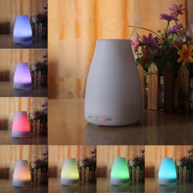 HDE Aromatherapy Essential Oil LED Cool Mist Humidifier. View a larger version of this product image.