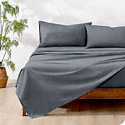 Bare Home Sheet Set - Ultra-Soft Linen Bed Sheets - Deep Pocket - Bedding Sheets & Pillowcases (Indigo, Twin XL)