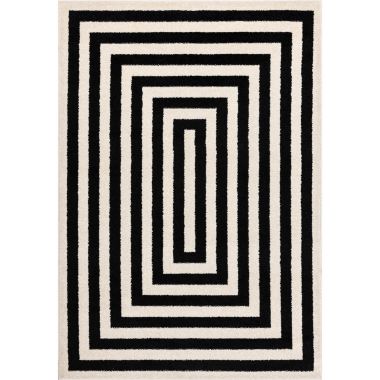 Abani Casa Contemporary and Rectangular Area Rug. View a larger version of this product image.