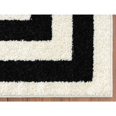 Abani Casa Contemporary and Rectangular Area Rug. View a larger version of this product image.