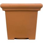 Alternate image 0 for The HC Companies Terrazzo Plastic Square Planter, Terra Cotta - 20"