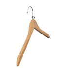 Alternate image 2 for Proman Products Kascade Wooden Hanger With A Loop On The Hook And Shoulder Notches In Natural