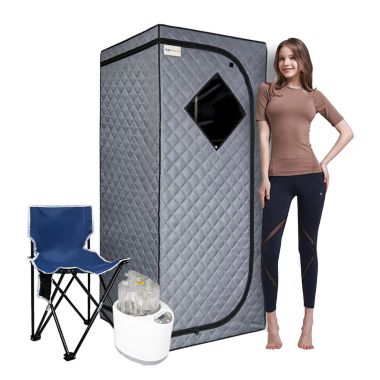 New Space Sojourner Portable Sauna for Home - Steam Sauna Tent, Personal  Sauna - Sauna Heater Grey | Bed Bath & Beyond