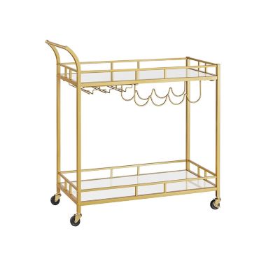 BreeBe Home Bar Serving Cart. View a larger version of this product image.