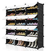 Inq Boutique 7 Tiers Portable Shoe Rack Organizer 48 Pairs Shelf Storage Cabinet for Heels