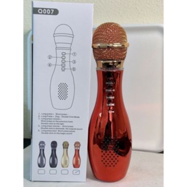 Disco Light Compatible with Bluetooth Wireless Microphone Speaker Rechargeable FM. View a larger version of this product image.