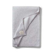 Hope & Henry Baby Jacquard Sweater Blanket (Light Grey, One Size)