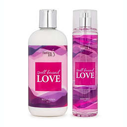 Freida and Joe Spell Bound Love Fragrance 10oz Body Lotion and 8oz Body Mist Spray Set