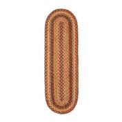 Home Spice Decor 11" x 36" Table Runner Oval Kingston Jute Braided Accessories