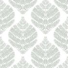 Alternate image 0 for Roommates Decor Modern Hygee Fern Damask Peel & Stick Wallpaper - Gray, White