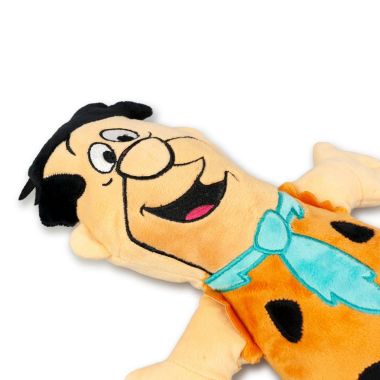 Fred Flintstone Squeaky Dog Chew Toy -- Light to Moderate Chewing Dog Toy, 12 Inches, by Crowded Coop. View a larger version of this product image.